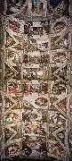 Ceiling of the Sistine Chapel, Michelangelo Buonarroti